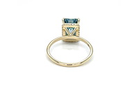 14 karaat geelgouden ring met 4,28 crt. diamant - afbeelding 7 van  10