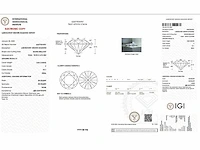 14 karaat geelgouden ring met 5,00 ct. diamant - afbeelding 4 van  11