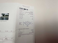 14 karaat geelgouden unieke ring met hoofddiamant 5,52 crt. - afbeelding 15 van  19