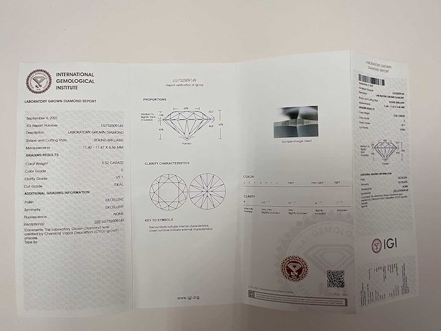14 karaat geelgouden unieke ring met hoofddiamant 5,52 crt. - afbeelding 2 van  19