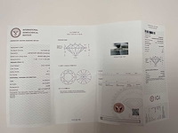 14 karaat geelgouden unieke ring met hoofddiamant 5,52 crt. - afbeelding 2 van  19