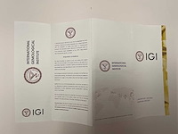 14 karaat geelgouden unieke ring met hoofddiamant 5,52 crt. - afbeelding 11 van  19