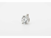 14 karaat wit gouden hanger met 5,00 crt diamant - afbeelding 6 van  6