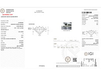 14 karaat wit gouden ketting met 5,00 crt diamant - afbeelding 4 van  11