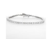 14 karaat witgouden armband met 5,32 crt. natuurlijke diamant