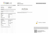 14 karaat witgouden armband met 6,76 crt. natuurlijke diamanten - afbeelding 2 van  6