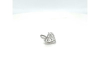 14 karaat witgouden kettinghanger met 1,02 ct diamant - afbeelding 4 van  5