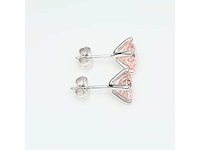 14 karaat witgouden oorstekers met 2,08 crt. diamant - afbeelding 5 van  8