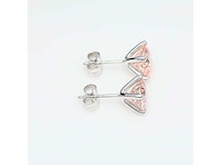 14 karaat witgouden oorstekers met 2,08 crt. diamant - afbeelding 5 van  8