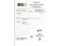 14 karaat witgouden ring met 1,01 natuurlijke diamant - afbeelding 2 van  6