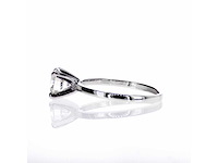 14 karaat witgouden ring met 1,03 ct. natuurlijke diamant - afbeelding 3 van  7