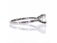 14 karaat witgouden ring met 1,03 ct. natuurlijke diamant - afbeelding 4 van  7