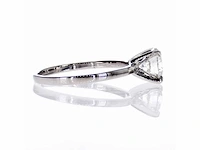 14 karaat witgouden ring met 1,03 ct. natuurlijke diamant - afbeelding 6 van  7