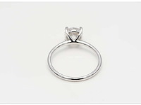 14 karaat witgouden ring met 1,09 crt diamant - afbeelding 6 van  7
