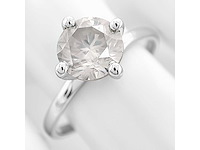 14 karaat witgouden ring met 1,50 ct. natuurlijke diamant - afbeelding 1 van  7