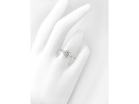 14 karaat witgouden ring met 1,50 ct. natuurlijke diamant - afbeelding 3 van  7