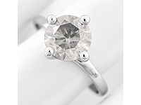 14 karaat witgouden ring met 1,50 ct. natuurlijke diamant - afbeelding 6 van  7