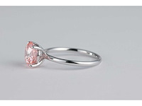 14 karaat witgouden ring met 1,51 crt. diamant - afbeelding 4 van  6