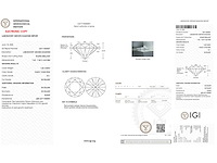 14 karaat witgouden ring met 1,60 ct. diamant - afbeelding 2 van  6