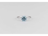 14 karaat witgouden ring met 1,63 ct. diamant - afbeelding 1 van  5