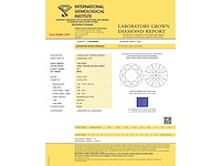 14 karaat witgouden ring met 1,63 ct. diamant - afbeelding 2 van  5