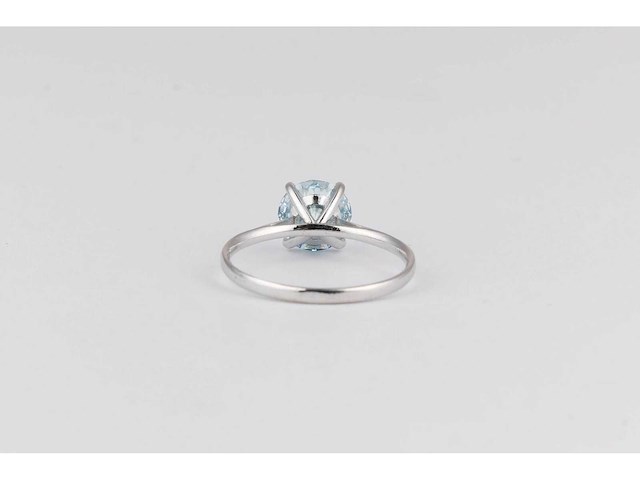 14 karaat witgouden ring met 1,63 ct. diamant - afbeelding 5 van  5