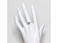 14 karaat witgouden ring met 2,01 ct. diamant - afbeelding 4 van  14