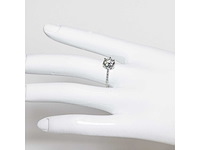 14 karaat witgouden ring met 2,01 ct. diamant - afbeelding 13 van  14