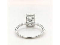 14 karaat witgouden ring met 2,10 ct. diamant - afbeelding 6 van  6