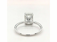 14 karaat witgouden ring met 2,10 ct. diamant - afbeelding 6 van  6