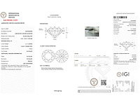 14 karaat witgouden ring met 2,11 crt. diamant - afbeelding 2 van  6