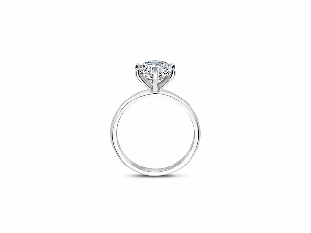 14 karaat witgouden ring met 2,21 ct. diamant - afbeelding 6 van  6