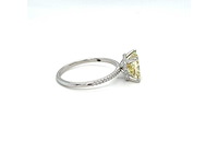 14 karaat witgouden ring met 2,24 crt. diamant - afbeelding 3 van  6