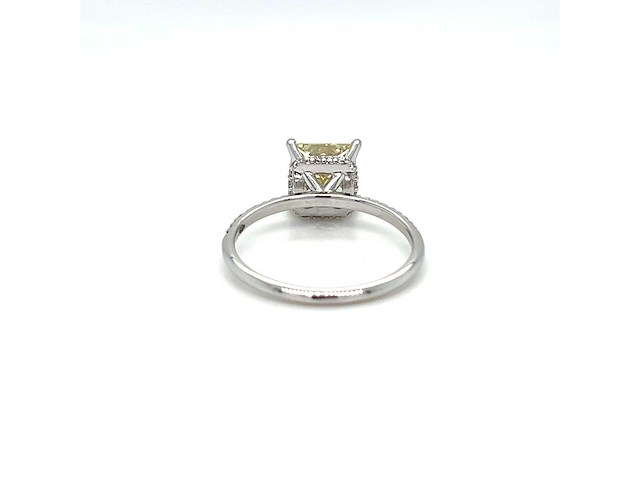 14 karaat witgouden ring met 2,24 crt. diamant - afbeelding 6 van  6