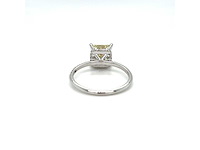 14 karaat witgouden ring met 2,24 crt. diamant - afbeelding 6 van  6