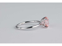 14 karaat witgouden ring met 3,00 crt. diamant - afbeelding 6 van  10