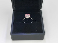 14 karaat witgouden ring met 3,00 crt. diamant - afbeelding 9 van  10