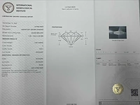 14 karaat witgouden ring met 3,00 crt diamant - afbeelding 7 van  7