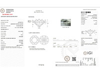14 karaat witgouden ring met 3,04 crt diamant - afbeelding 2 van  9