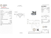14 karaat witgouden ring met 4,00 crt. diamant - afbeelding 2 van  8