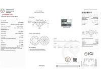 14 karaat witgouden ring met 4,03 crt. diamant - afbeelding 2 van  6