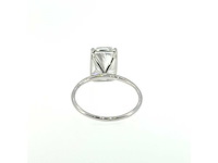14 karaat witgouden ring met 4,03 ct. diamant - afbeelding 6 van  7