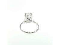 14 karaat witgouden ring met 4,03 ct. diamant - afbeelding 6 van  7