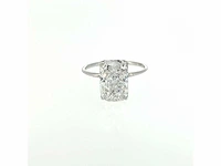 14 karaat witgouden ring met 4,03 ct. diamant - afbeelding 7 van  7