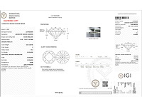 14 karaat witgouden ring met 5,02 crt diamant - afbeelding 2 van  8