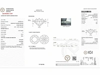 14 karaat witgouden ring met 5,02 ct. diamant - afbeelding 4 van  11