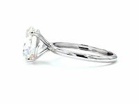 14 karaat witgouden ring met 5,02 ct. diamant - afbeelding 6 van  11