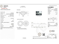 14 karaat witgouden ring met 5,05 ct. diamant - afbeelding 2 van  7