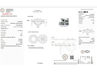 14 karaat witgouden ring met 6,16 crt diamant - afbeelding 2 van  7