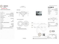 14 krt gouden ring met diamant 5,00 crt - afbeelding 2 van  9